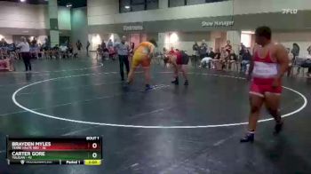 285 lbs Round 1 (16 Team) - Carter Gore, Yuligan vs Brayden Myles, Terre Haute Red