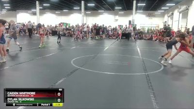 68 lbs Round 1 (4 Team) - Caiden Whitmore, Quaker Nation Black vs Dylan Silkowski, Savage WA