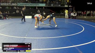 191 lbs Semifinal - Sandra Guerrero, New Jersey City University vs Alexa Garcia, King University