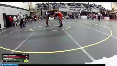 195 lbs Cons. Semi - Ronnie Thompson, Indiana vs Brilyn Smith, Warren Wrestling Academy