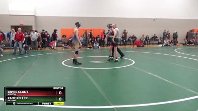 126 lbs Cons. Round 2 - Kade Keller, Ontario vs James Glunt, Norton