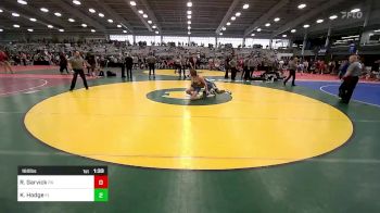 160 lbs Semifinal - Ryan Garvick, PA vs Kendrick Hodge, FL