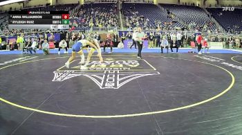 Girls-110 lbs 5th Place Match - Anna Williamson, Mattawan Hs Girls vs Ryleigh Ruiz, DeWitt Hs Girls