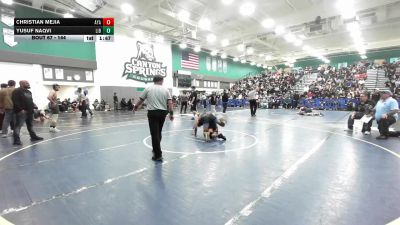 144 lbs Champ. Round 1 - Yusuf Naqvi, Liberty (Winchester) vs Christian Mejia, Ayala