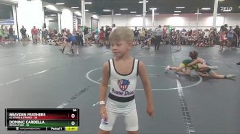 64 lbs Round 3 (4 Team) - Brayden Feathers, U2 Stars & Stripes vs Dominic Cardella, Revolution