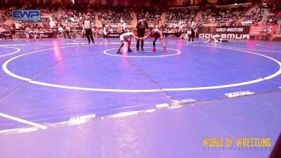 70 lbs Consi Of 16 #2 - Gus Andra, Maize vs Camren Redwine, Juggernaut Wrestling Club