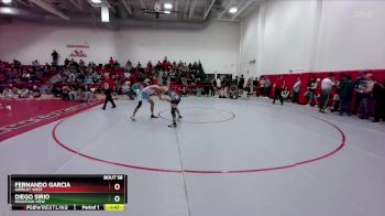132 lbs Champ. Round 1 - Fernando Garcia, Greeley West vs Diego Sirio, Mountain View