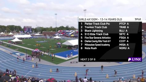 Youth Girls' 4x100m Relay Championship, Semi-Finals 2 - Age 14