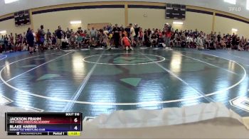 113 lbs Cons. Round 2 - Jackson Frahm, Red Cobra Wrestling Academy vs Blake Harris, Hawkstyle Wrestling Club