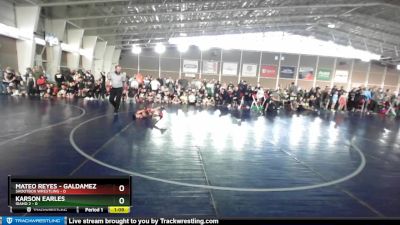 45 lbs Champ Round 1 (16 Team) - Mateo Reyes - Galdamez, Shootbox Wrestling vs Karson Earles, Idaho 2