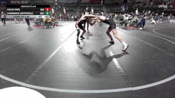 138 lbs Consi Of 8 #2 - Colin King, Roselle Park vs Lawrence Zeppetelli, Unattached