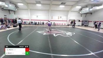 165 lbs Champ. Round 1 - Connor Morin, Fontbonne vs John Ward, University Of The Ozarks