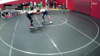 190 lbs Cons. Round 4 - Cesar Dominguez, Cimarron Memorial vs Joseph Dacko, Centennial