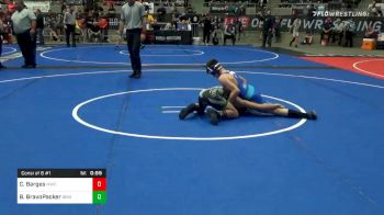 105 lbs Consolation - Connor Barges, MWC Wrestling Academy vs Bryce BravoPacker, Brighton WC