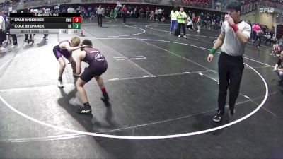 100 lbs Cons. Round 4 - Evan Woehrer, CWO vs Cole Stepanek, GI Grapplers