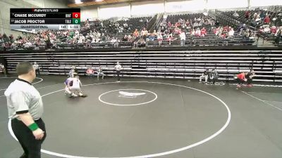 4A 175 lbs Quarterfinal - Chase Mccurdy, Uintah vs Jacob Proctor, Tooele