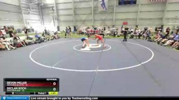 113 lbs Semis & 1st Wrestleback (8 Team) - Devon Miller, Oklahoma Blue FS vs Declan Koch, Wisconsin Red