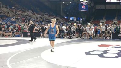 120 lbs Cons. Rd Of 16 - Layne Martin, Michigan vs Griffin Magee, North Dakota