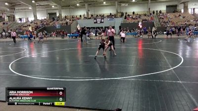 65 lbs Quarterfinal - Aria Morrison, Warfare Wrestling vs Alaura Kenny, Blackman Wrestling Club