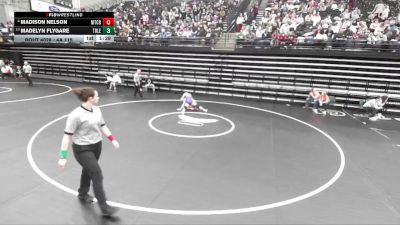 4A 115 lbs Champ. Round 1 - Madelyn Flygare, Tooele vs Madison Nelson, Mountain Crest