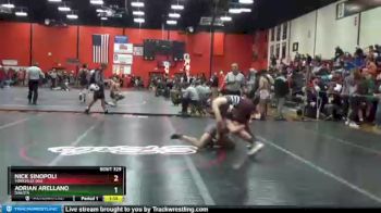 160 lbs Cons. Round 2 - Adrian Arellano, DAKOTA vs Nick Sinopoli, YORKVILLE (HS)