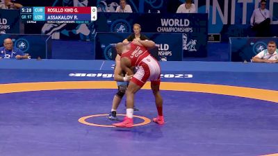 97 kg 1/8 Final - Gabriel Alejandro Rosillo Kindelan, Cuba vs Rustam Assakalov, Uzbekistan