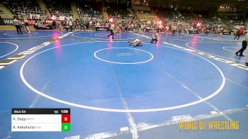 82 lbs Semifinal - Kassie Sapp, Michigan Grappler RTC vs Kaiulani Kekahuna, Team Hawaii Aloha