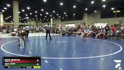 150 lbs Round 1 (32 Team) - Davis Henritze, TNWA #1 vs Nick Adam, CIAW