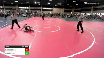 86 lbs Final - Caden Woodall, Blackcat WC vs Nathan Abbott, Lawc