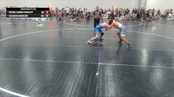 130-140 lbs Semifinal - Jaxson Mercer, Gamehouse Training Center vs Jesse James Ratliff, Modern Warrior