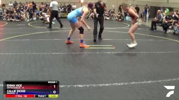 128 lbs Round 1 (4 Team) - Emma Vice, Untouchables vs Callie Dickie, BadBass