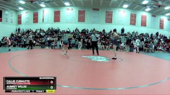 145 lbs Quarterfinal - Aubrey Willig, Cloverleaf vs Callie Curnutte, Northwest (canal Fulton)