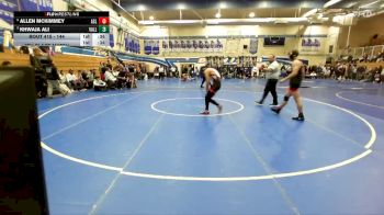 144 lbs 7th Place Match - Allen Mckimmey, Arroyo (San Lorenzo) vs Khwaja Ali, Vallejo