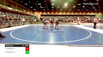 157 lbs Round Of 64 - Aaron Gandara, Southern Oregon vs Cael Brunson, UNATT-Oregon State