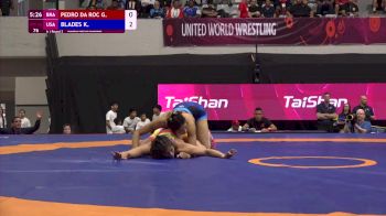 68 kg Round 2 - Kennedy Blades, USA vs Grabriela Pedro, BRA