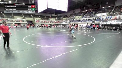175 lbs Devlin Vele, Bay Port vs Colin Griffin, Holmen