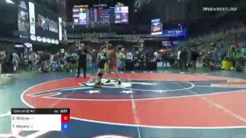 182 lbs Consi Of 32 #2 - Ethan Richner, Pennsylvania vs Tanner Meyers, South Dakota