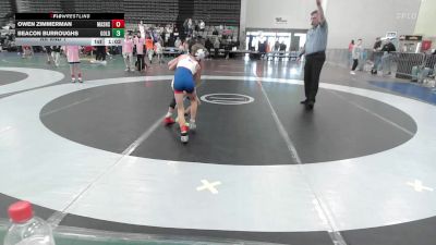 65 lbs Rr Rnd 1 - Owen Zimmerman, Mat Assassins - ESE vs Beacon Burroughs, All I See Is Gold Academy - ESE