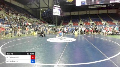 138 lbs Rnd Of 128 - Jake Zaltsman, NJ vs Kellen Wolbert, WI