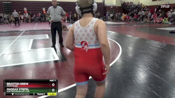 PW-18 lbs Round 4 - Maddax Stiefel, East Buchanan Mat Club vs Braxton Drew, Unattached