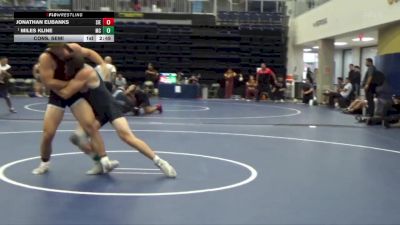197 lbs Cons. Semi - Miles Kline, Moorpark College vs Jonathan Eubanks, Sierra College