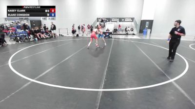 144 lbs Kasey Clark, Ohio Gray vs Blake Congdon, Tennessee