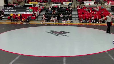 157 lbs Quarterfinal - Luke Robards, Indianapolis vs Pj Murphy, SIU Edwardsville