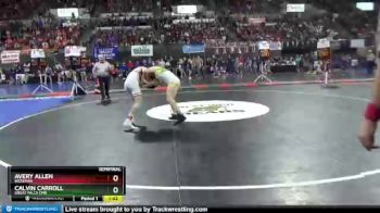 Semifinal - Calvin Carroll, Great Falls Cmr vs Avery Allen, Bozeman