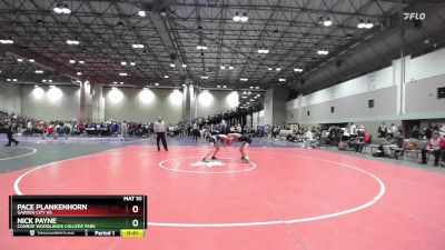 106 lbs Cons. Round 4 - Nick Payne, Conroe Woodlands College Park vs Pace Plankenhorn, Garden City HS