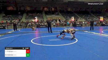 70 lbs Consolation - Teek Fritzlan, Colorado Outlaws vs Bentley Holmes, MWC Wrestling Academy