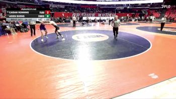 2A 157 lbs Champ. Round 1 - Aiden Burns, Oak Park (Fenwick) vs Caidan Ronning, Plano