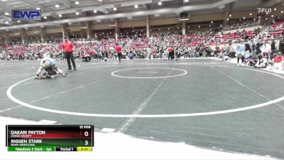 80 lbs Semifinal - Riggen Stark, Rams Wrestling vs Dakari Payton, Chase County