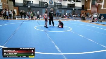 69-78 lbs Round 4 - Silas Wahlman, Davis Wrestling Club vs Rio Whitear, Morgan Wrestling Club