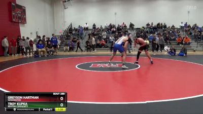 215 lbs Round 3 - Troy Kupka, Benton Community vs Greyson Hartman, Washington